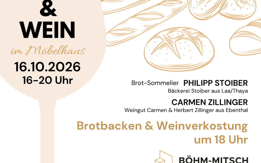 Brot & Wein im Möbelhaus
